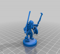 Mutant Goblin Warrior 3D model