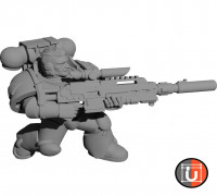 28mm Snipers 3D model