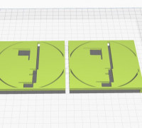 Bauhaus panels for wall mount 3D model