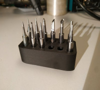6mm Soldering tip holder 3D model