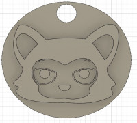 key ring Legoshi (Beastar) 3D model