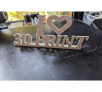 I LOVE 3D PRINT ! 3D model
