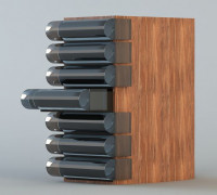 Commode 1004 3D model 3D model