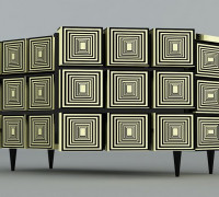 Commode 1005 3D model 3D model