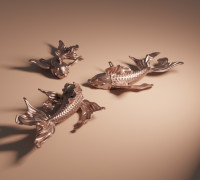 Koi Carp 3D model