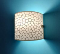 wall lamp voronoï 3D model
