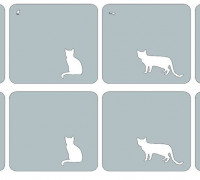 Cat Coasters 3D model