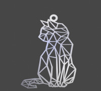 cat-geometric 3D model