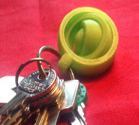 gyroscopic keyring 2 3D model