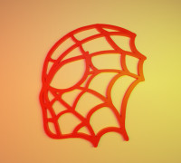cuadro spiderman 3D model