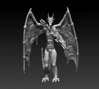 Dragon Spellcaster 3D model
