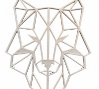 Deco wall Lobo 3D model