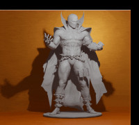 BOSSposes - SPAWN  - Exiled Hellspawn 3D model