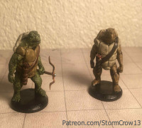 Basic D&D Tortle 3D model
