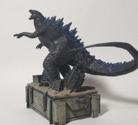 PUBGM Godzilla crate.ver 3D model
