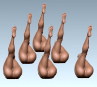 ARTISTIC SWIMMING 2 3D model