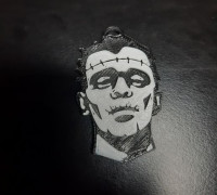 Keyrings Frankenstein 3D model