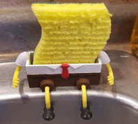Sponge Bob Sponge Holder 3D model