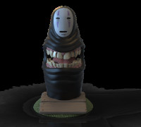 Kaonashi (No Face) 3D model