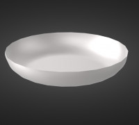 Fruit plate 3D model
