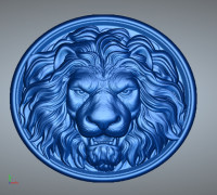 LION HEAD 3D model