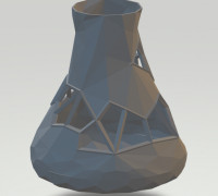 Modern vase 2 3D model