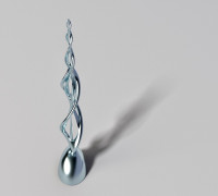 Curvature Trophy 2 3D model