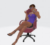 girl 3D model