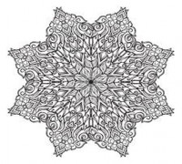 Snowflake 3D model