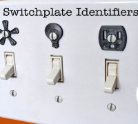 Switchplate Identifiers 3D model