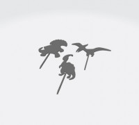 Toppers Dino 3D model