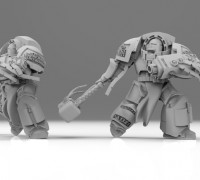 Silver Paladin - Lord Captain 3D model