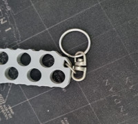 VR6 3.2 keychain 3D model