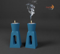 Tea light Candle Holder - T3 3D model