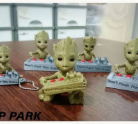 Baby Groot 5-1 (Don't Push This Button) 3D model