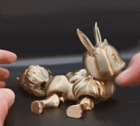 Articulating Flexi Eevee 3D model