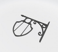 Numeración dirección 3D model