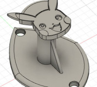 Coat rack pokemon 3D model