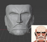 Titan Colossal Matt 3D model