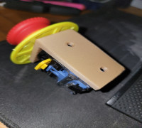 Emergency Stop Button Mount 3D model