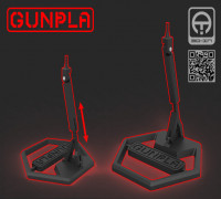 ​GUNPLA STAND [ 1/144 - HG.RG.BB ] 3D model