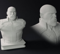 Thanos Bust 3D model