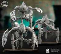 Robot Tri-Scorpions 3D model