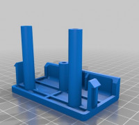 Panasonic Microwave Door Button 3D model