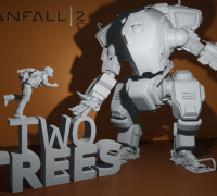 BOSSposes - TITANFALL 2  - Two Tree 3D model