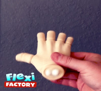 Flexi PRINT-IN-PLACE Hand 3D model