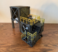 Sci-fi modular stairs for tabletop gaming 3D model