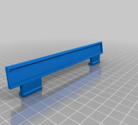 Ender LED strip mounting bracket 3D model