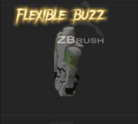 flexible buzz 3D model