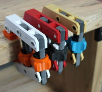 Hand-Screw Clamp 3D model